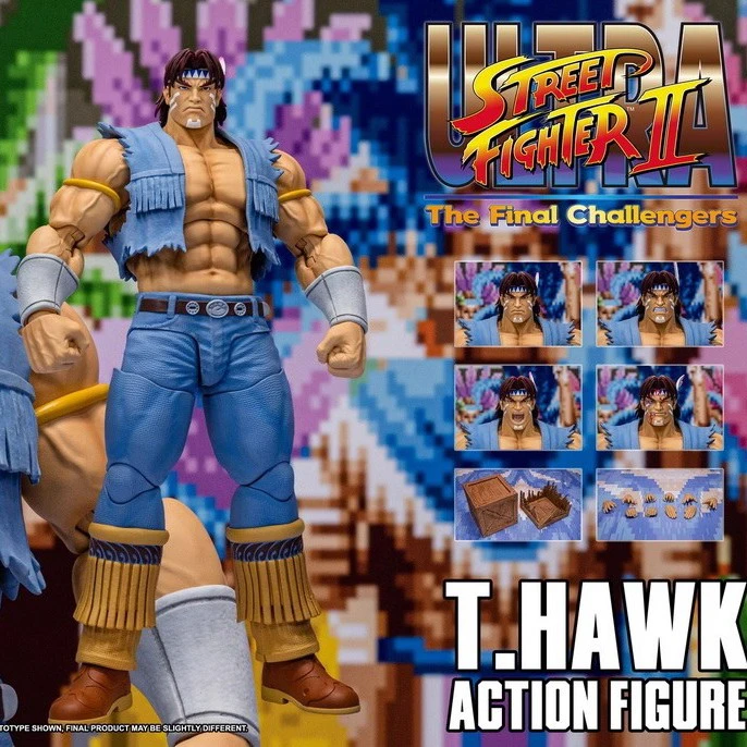 预 Storm Toys 终极街头霸王2 最后的挑战者T·霍克可动人偶