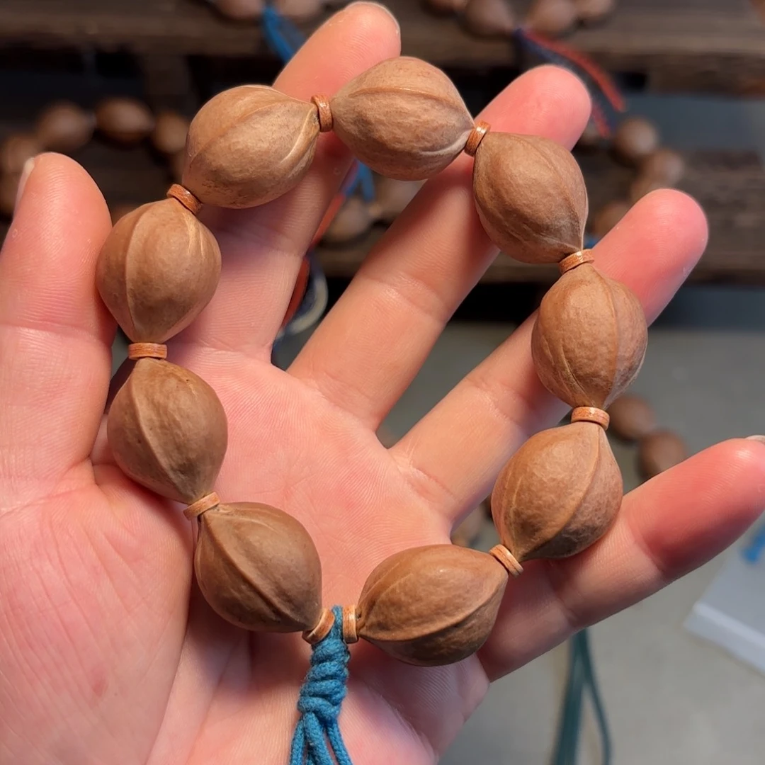 橄榄核手串/手链原生家态梅林铁核19×26头货精品