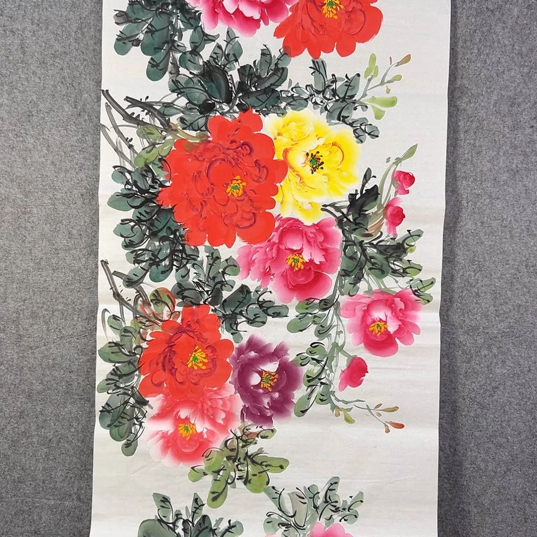 国画128 牡丹等植物资源优势显著