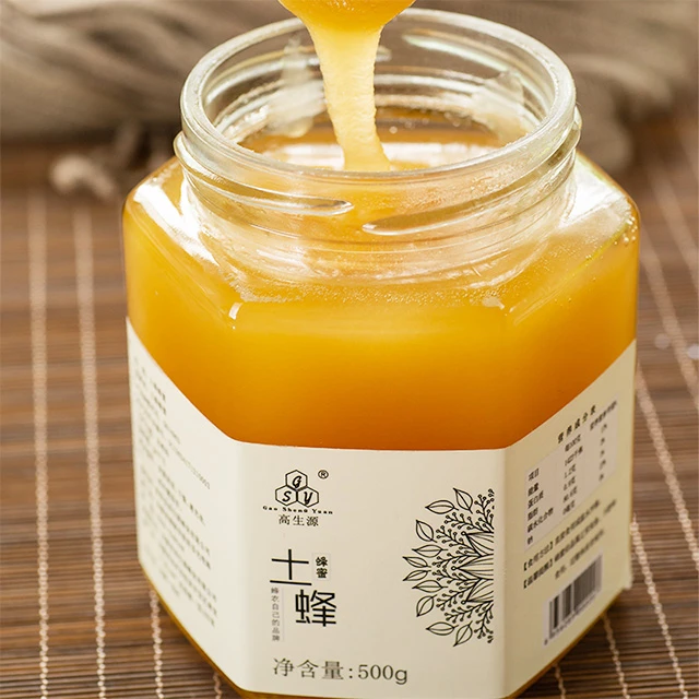 【拍一发二】天然野生土蜂蜜农家自产百花正品木桶蜜成熟结晶蜜500g