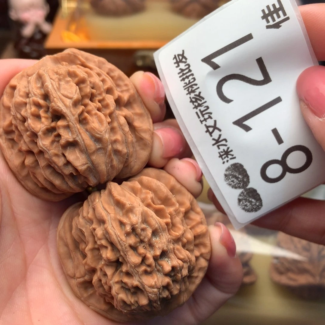 文玩核桃把件43四座楼