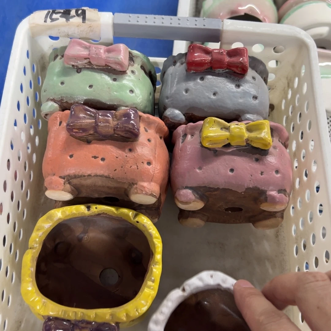 陶瓷多肉小花盆@@1549