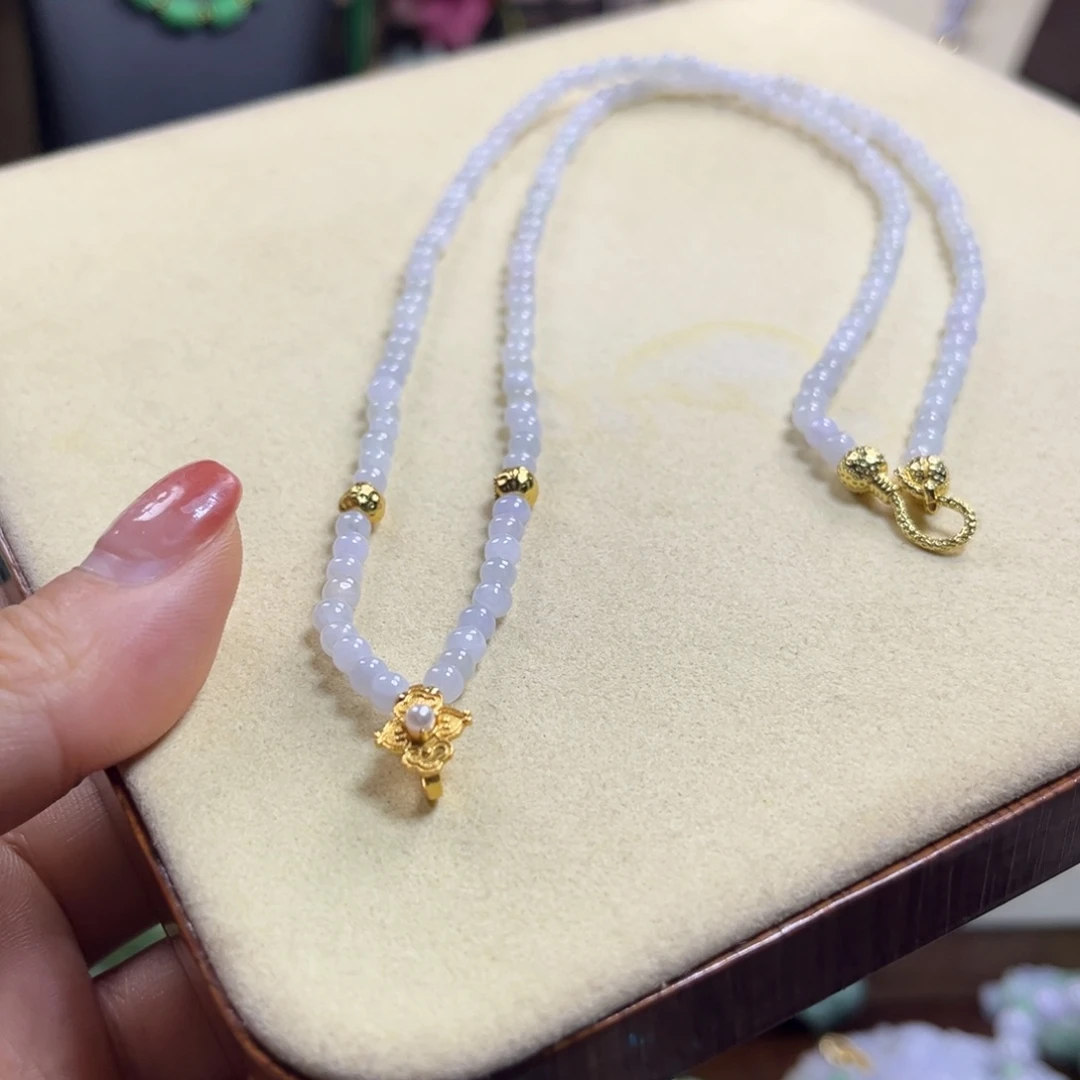 翡翠未镶嵌颈饰天然翡翠