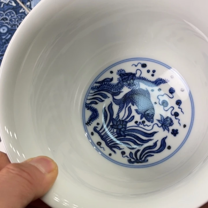 如**示景德镇手工手绘陶瓷