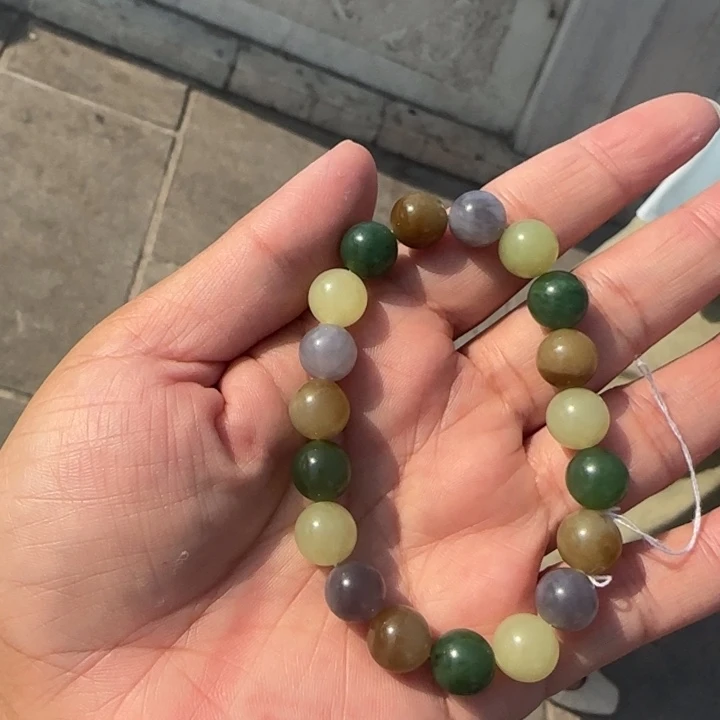 手链未镶嵌和田玉（糖玉）