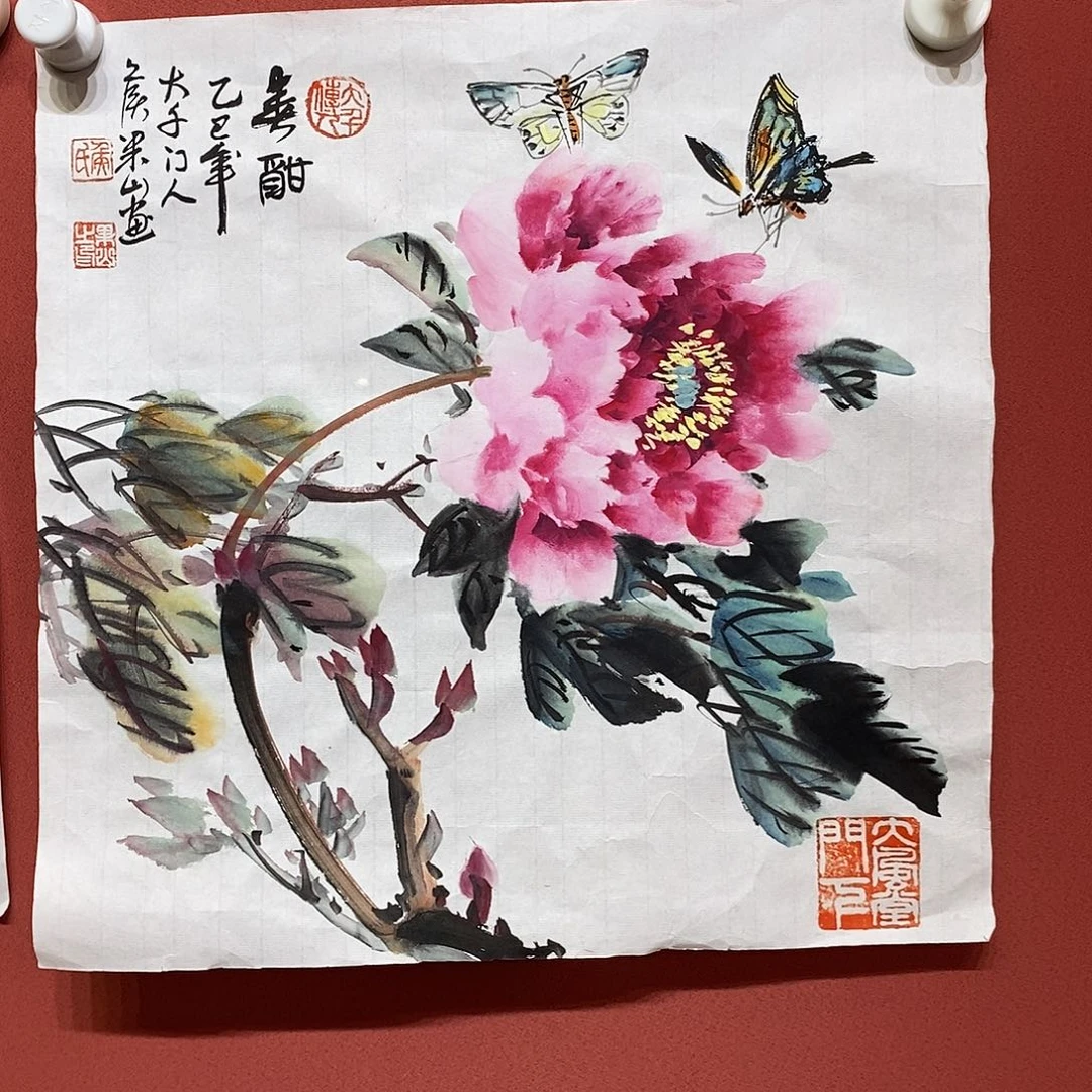 国画大风堂嫡传-侯果山老师作品路