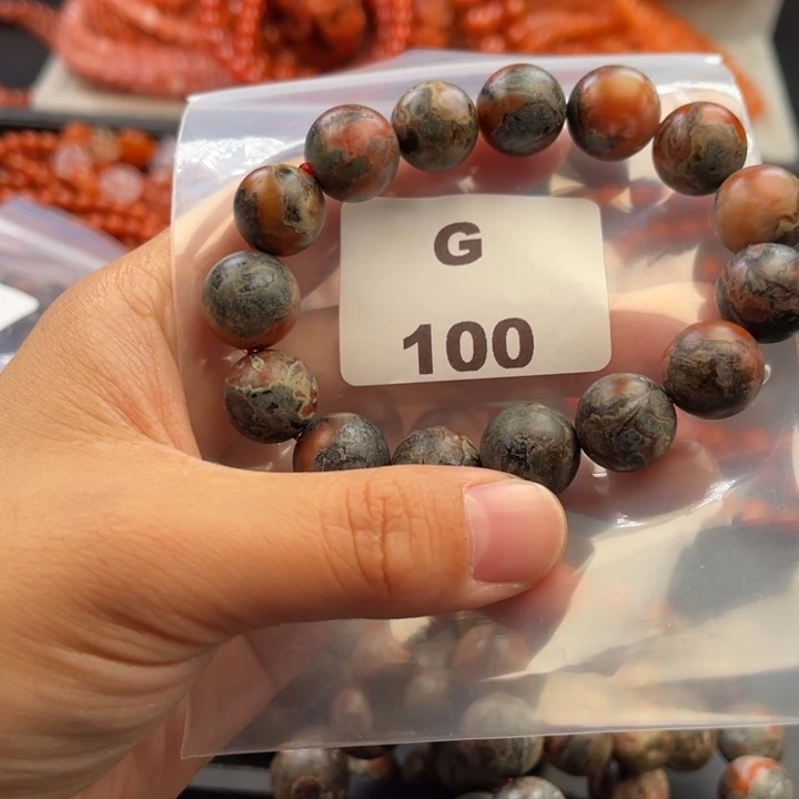 南红玛瑙未镶嵌多样性发货默认微瑕称重13mm