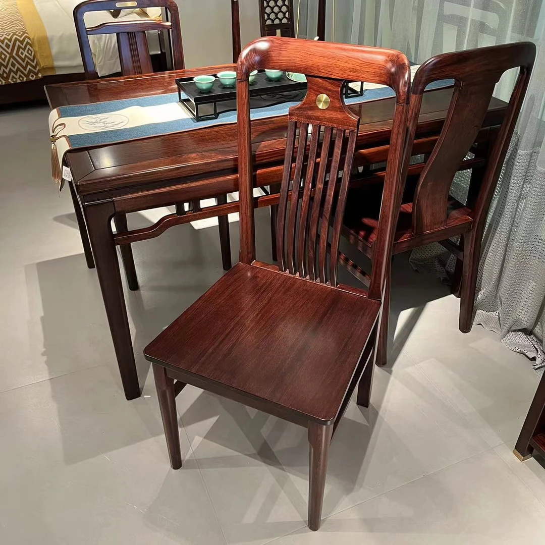 新中式餐椅椅子餐厅成套家具凳子板凳餐桌椅家用