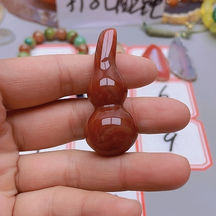【闪购商品】玛瑙/玉髓珠宝半成品未镶嵌天**侠