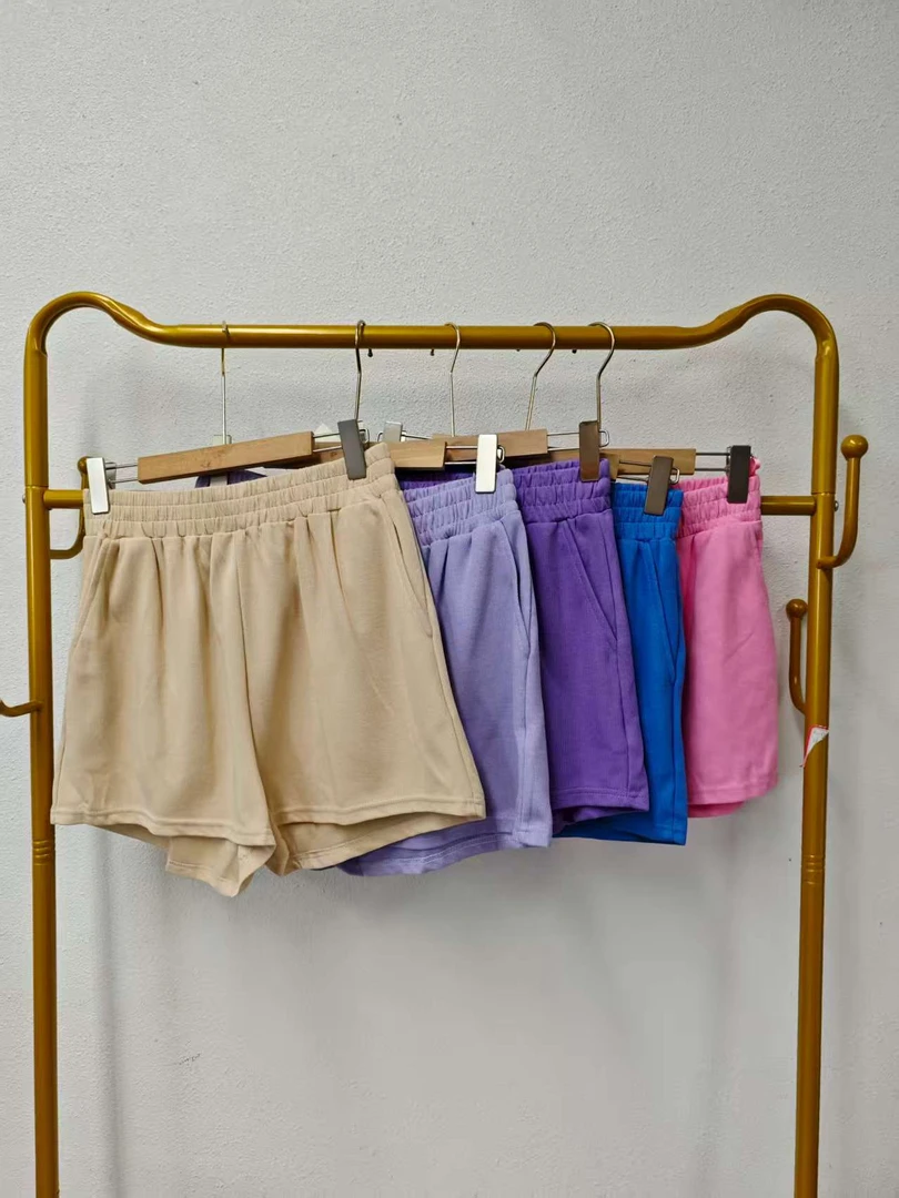 唯琳剪标  C1-4-6498款  美国单纯色短裤