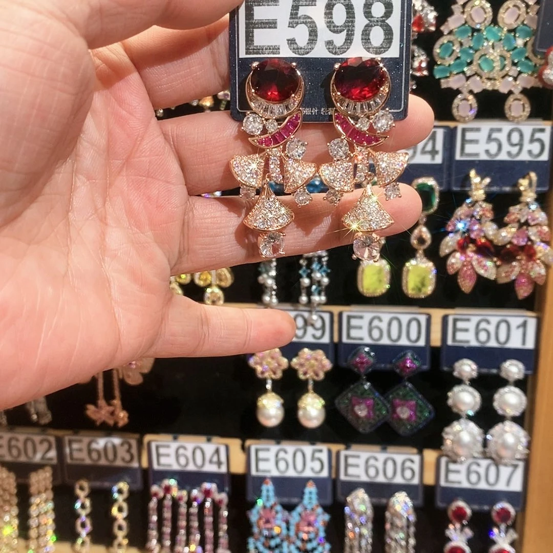 【闪购商品】纯铜925银锆石浅*