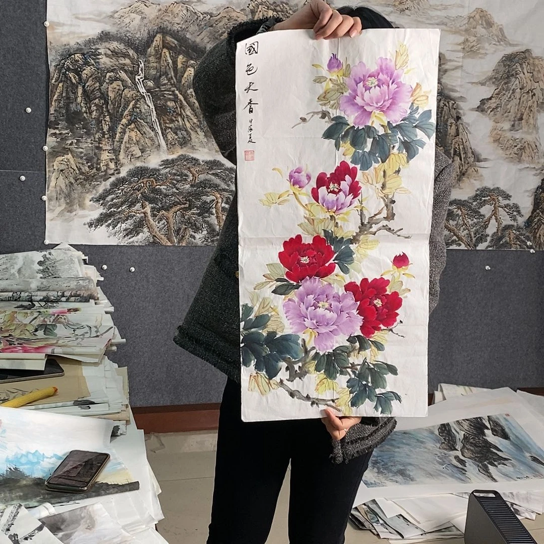 国画手写手绘国画作品75