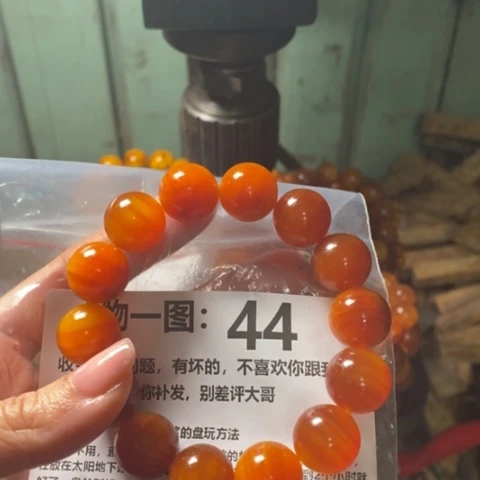 松木（琥珀木）手串/手链河***雨