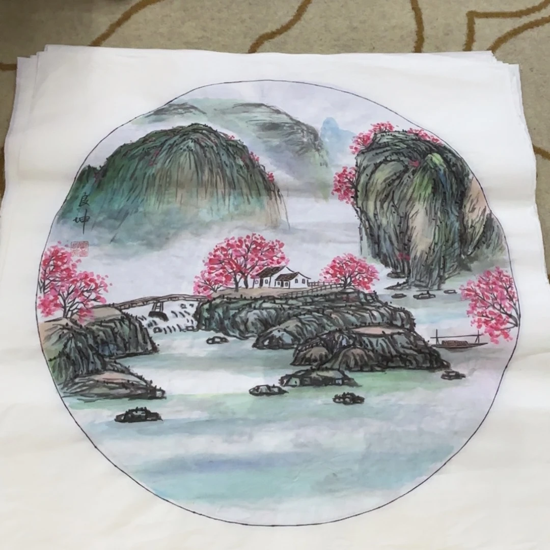 国画国画老师作品刘