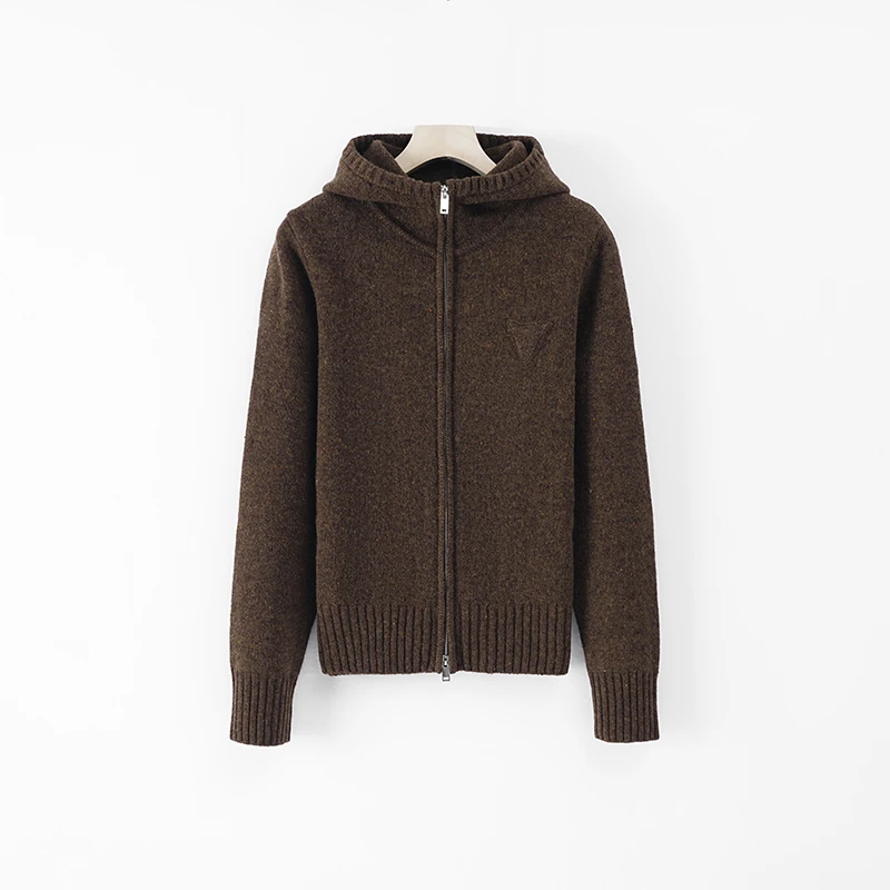 时尚百搭羊毛帽衫WH-24377