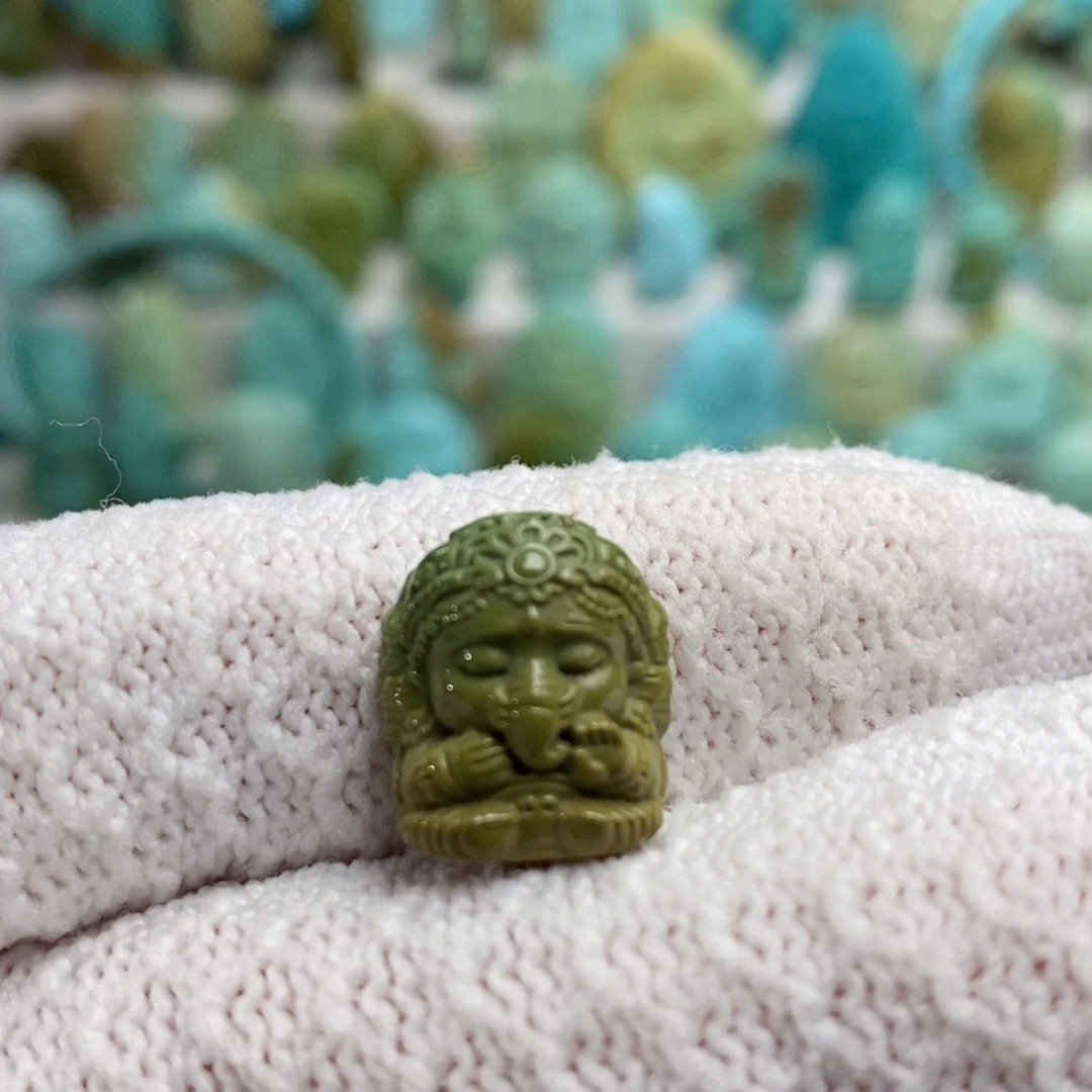 绿松石银S925镶嵌绿松石