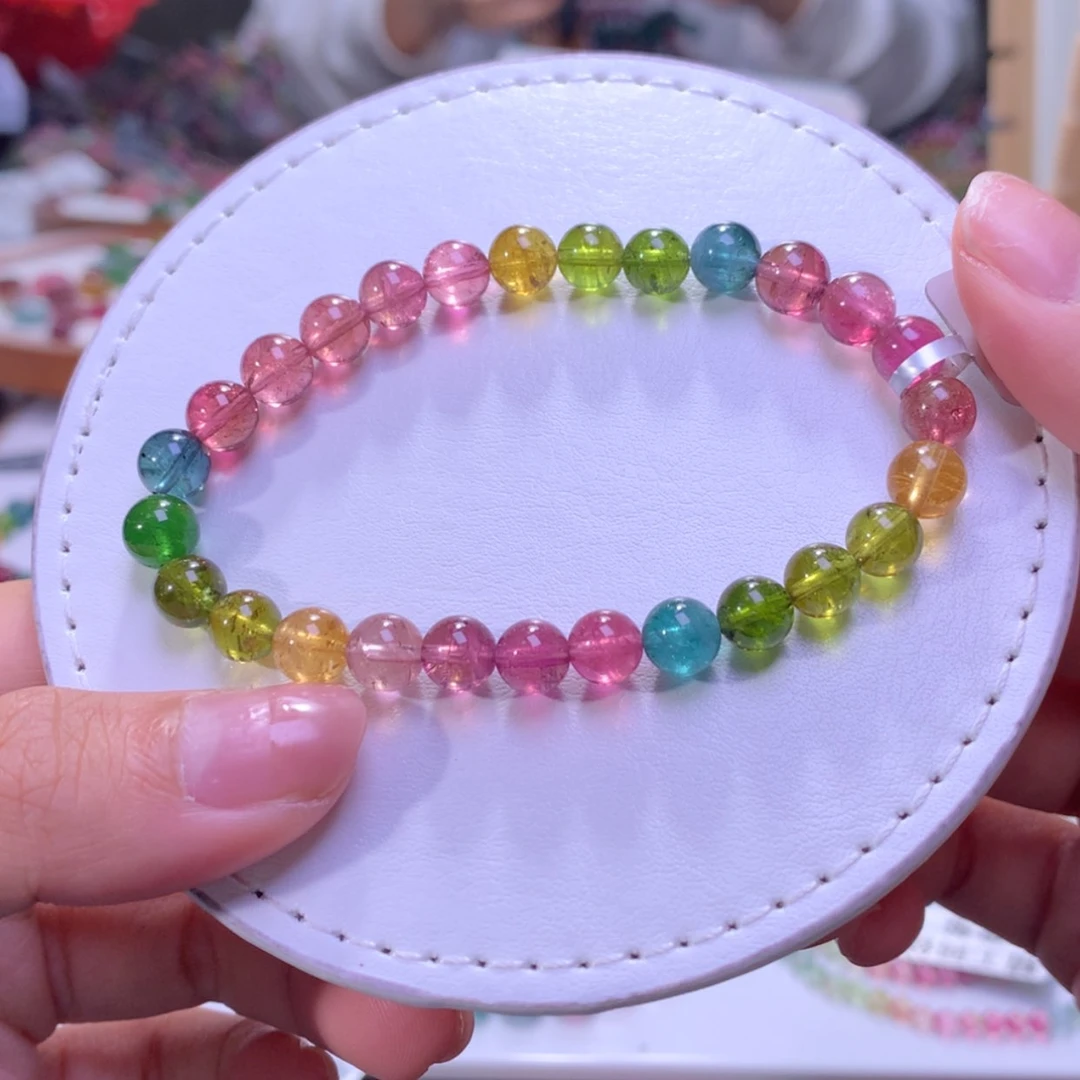 【闪购商品】未镶嵌手串碧玺7mm左右