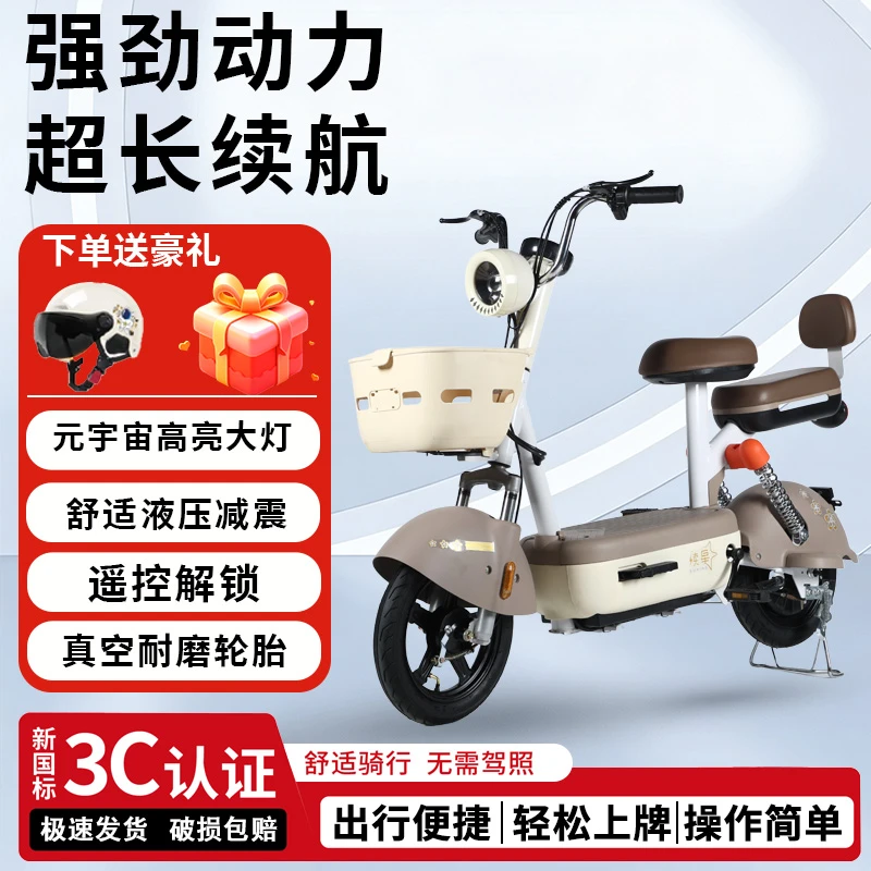 LX01元宇宙新国标电动自行车男女代步时尚款36