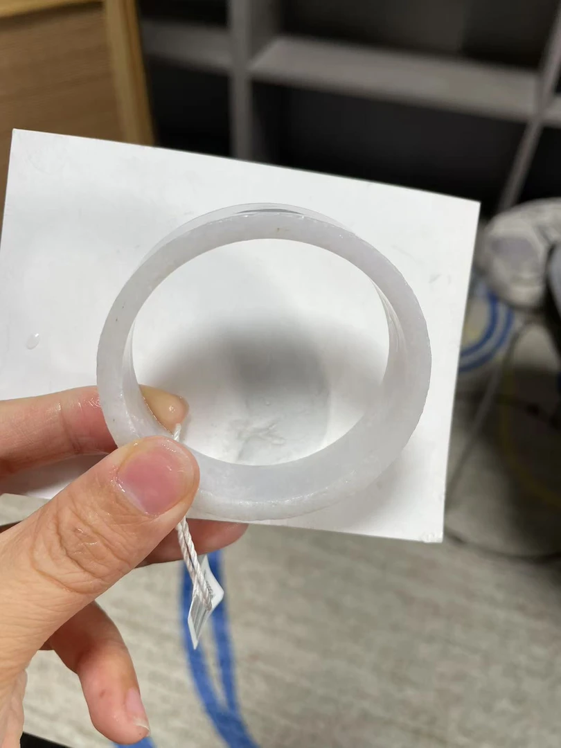 【新粉放漏】定制翡翠手镯 叶姐姐