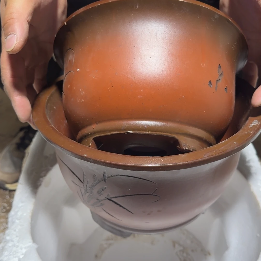 紫砂花盆瑕疵是不