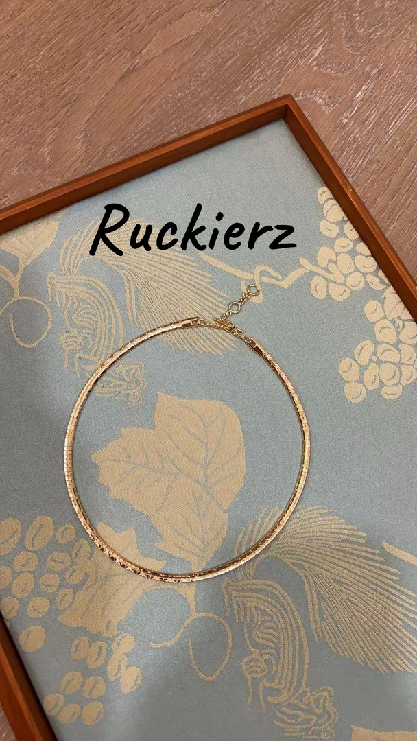 合金吊坠 【Ruckierz】轻奢贵气“-单蛇骨链链1022