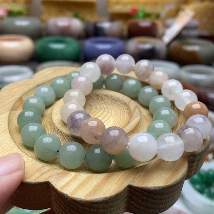 未镶嵌手镯石英质玉