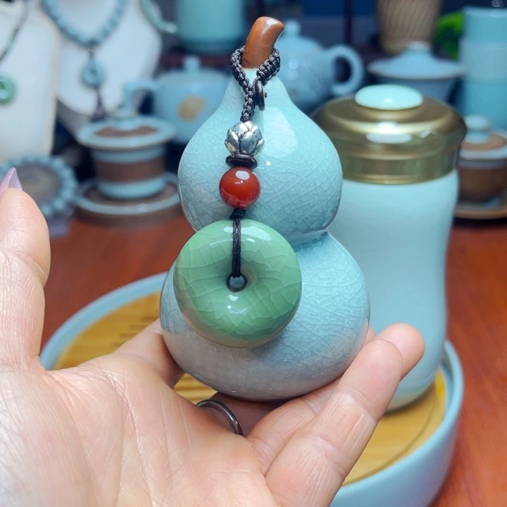 【闪购商品】六*汝州单壶单杯天青