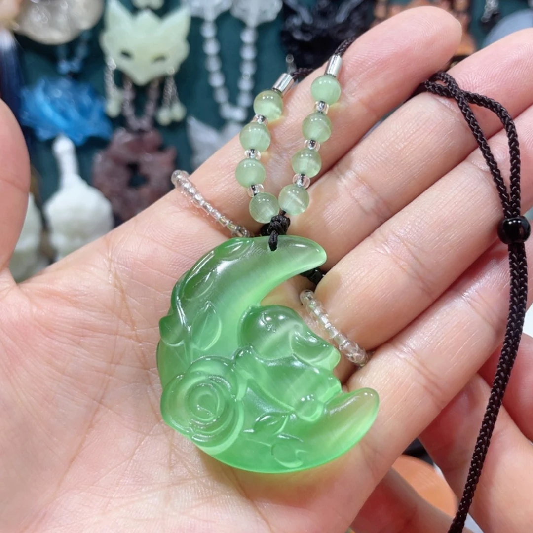 【闪购商品】未镶嵌岫玉颈饰28项链