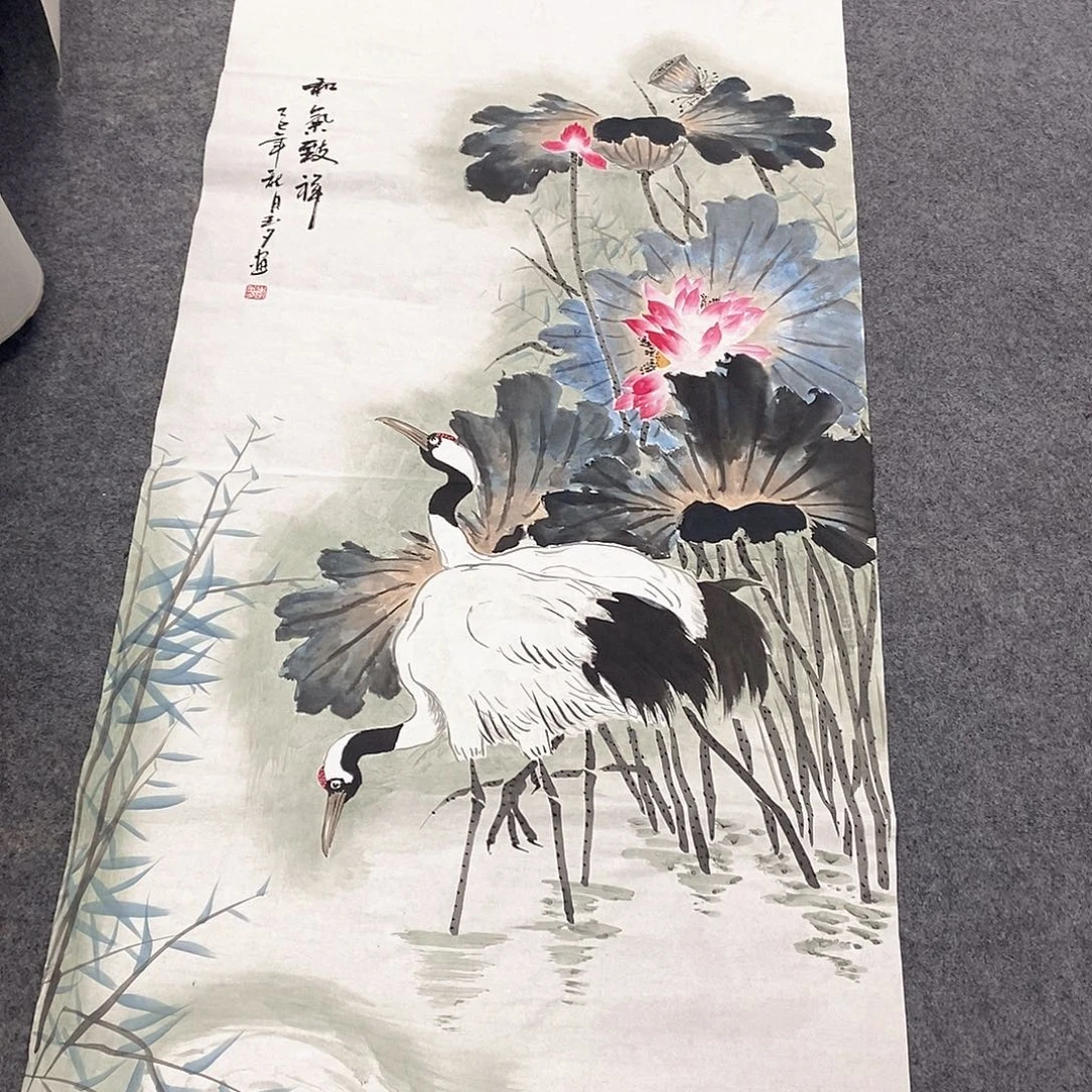 国画国画手绘作品