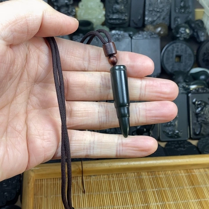和田玉（青玉）未镶嵌颈饰