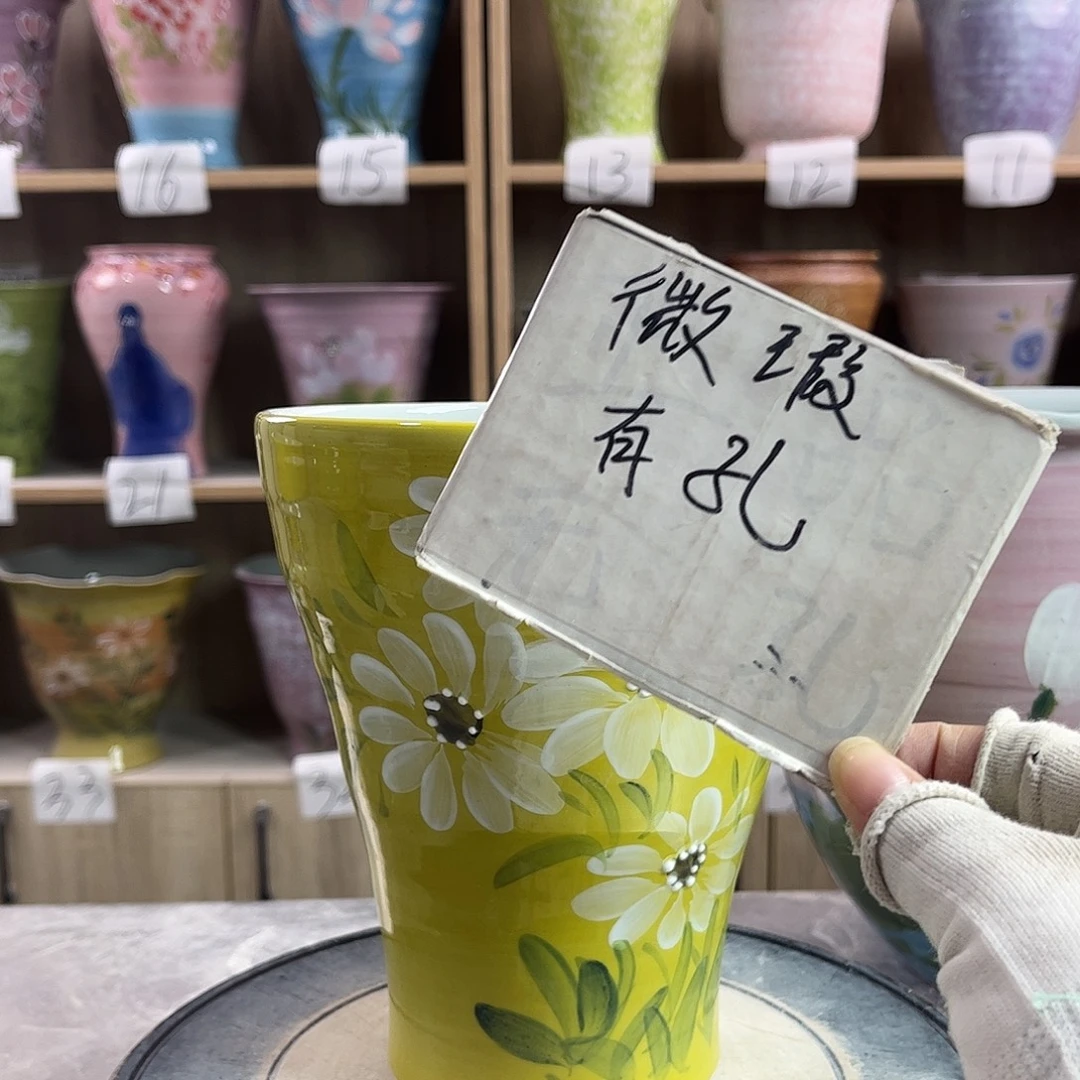 景德镇陶瓷花盆花盆