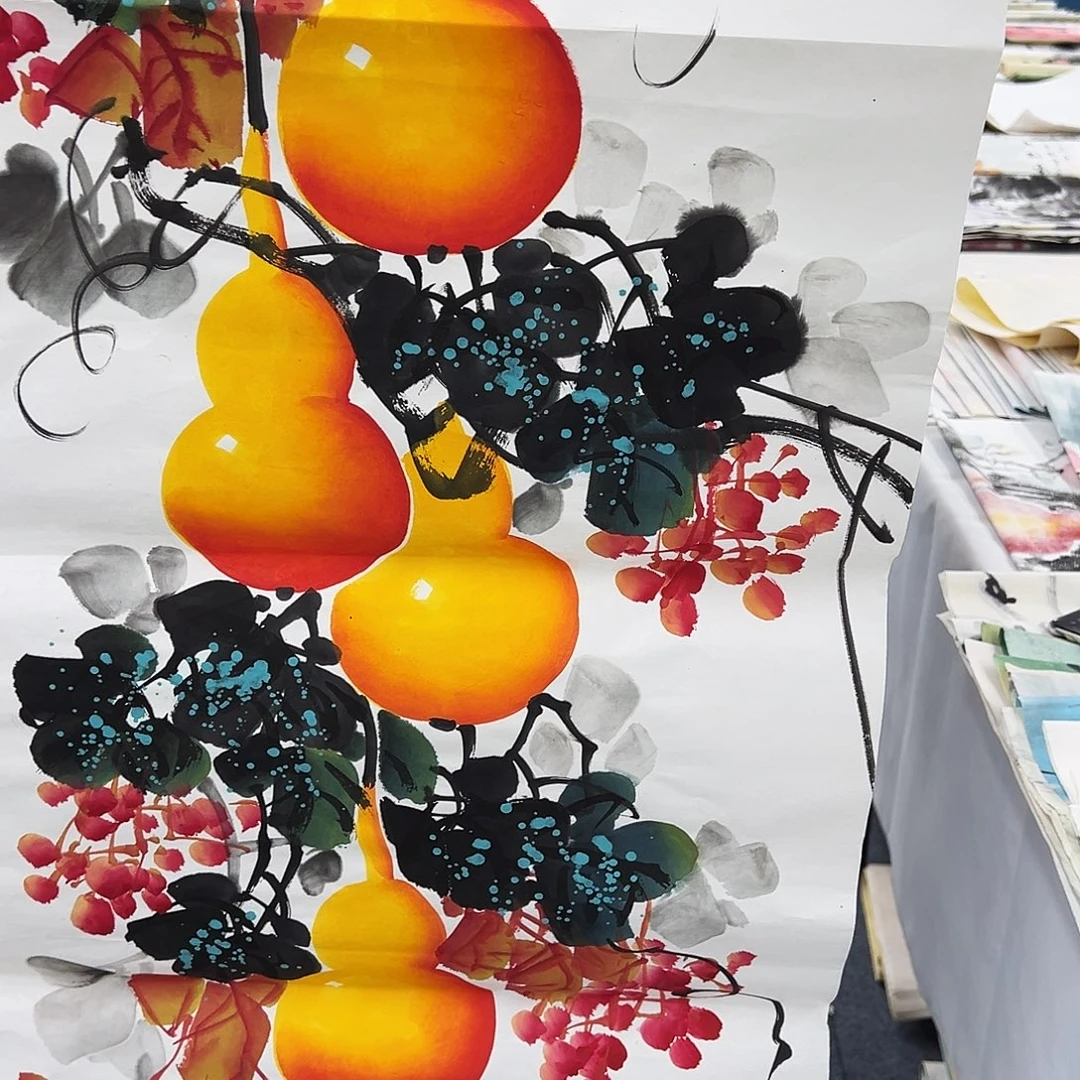 国画纯手绘作品欣赏
