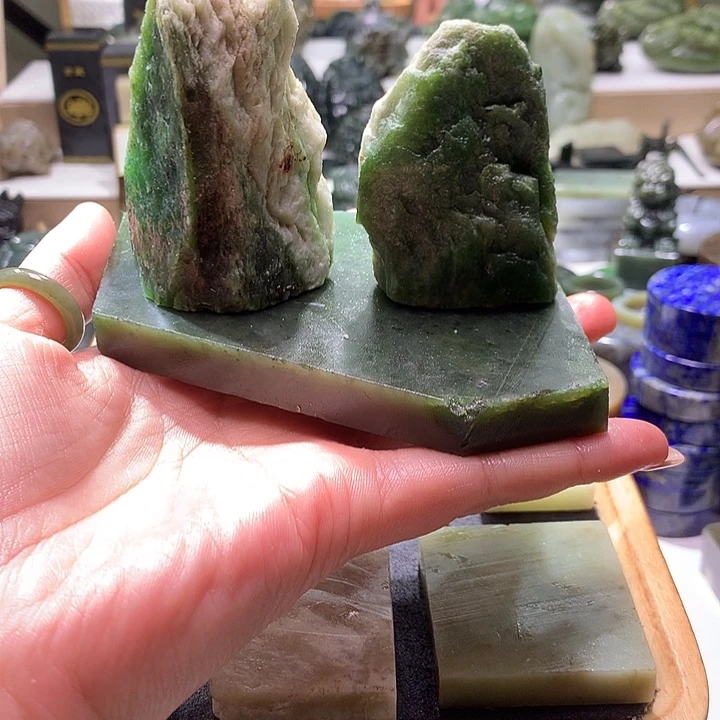 和田玉（糖玉）未镶嵌珠宝半成品