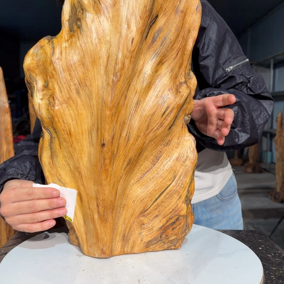 实***5木佳友琥珀木摆件39