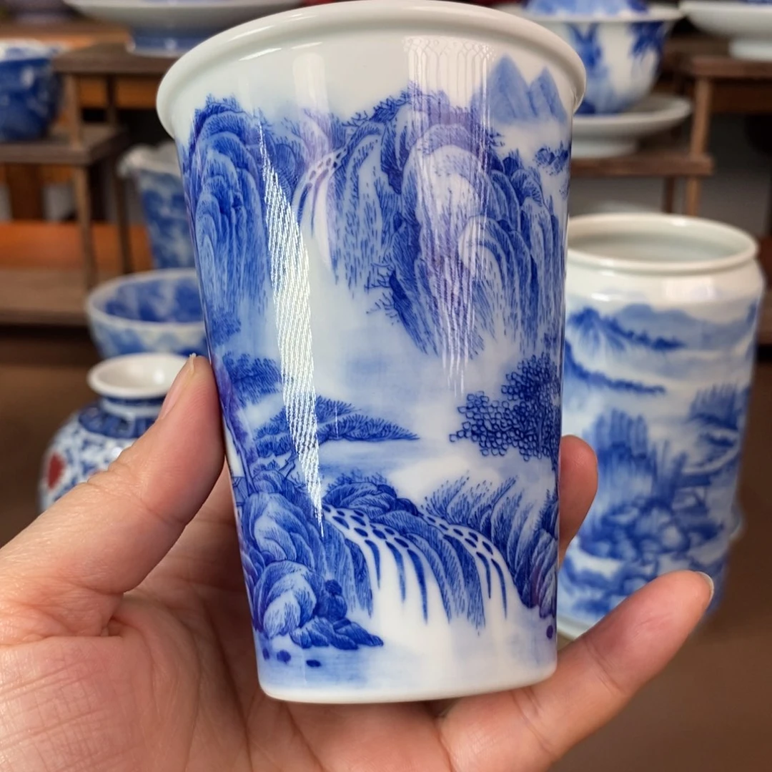 碳****肉景德镇陶瓷手工手绘