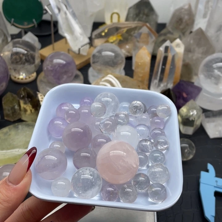 水晶14未镶嵌蒙**莎天然水晶