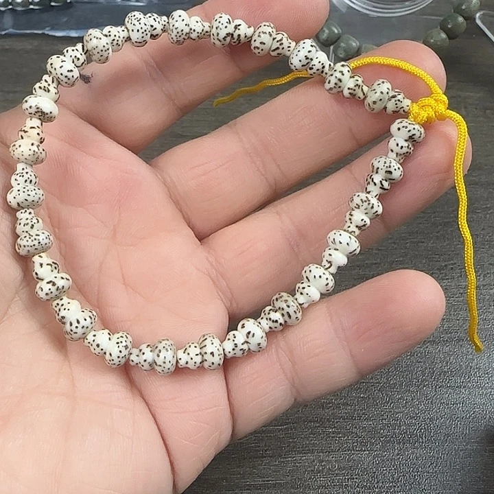 手串星月菩提卷王文玩闪拍--25