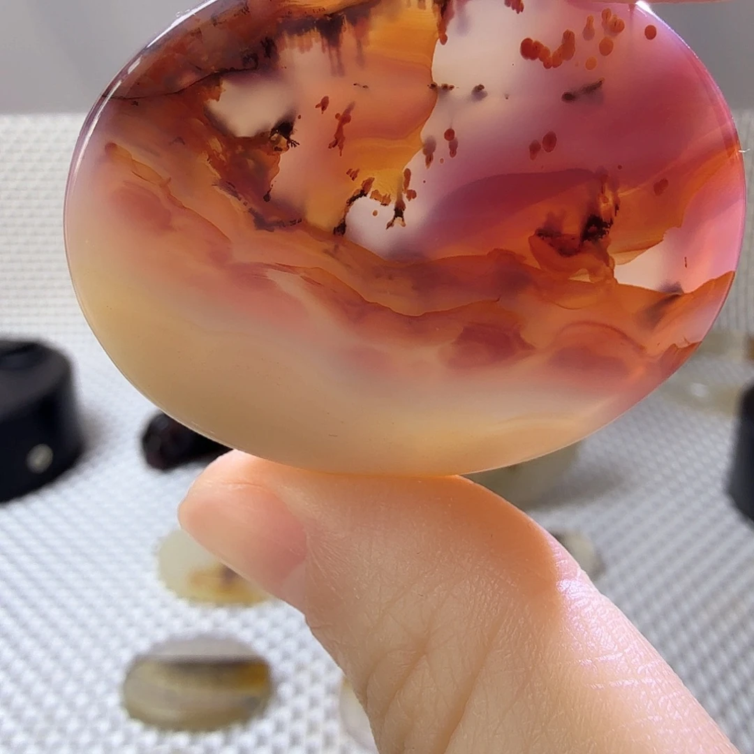 玛瑙/玉髓未镶嵌吊坠(不含链)12