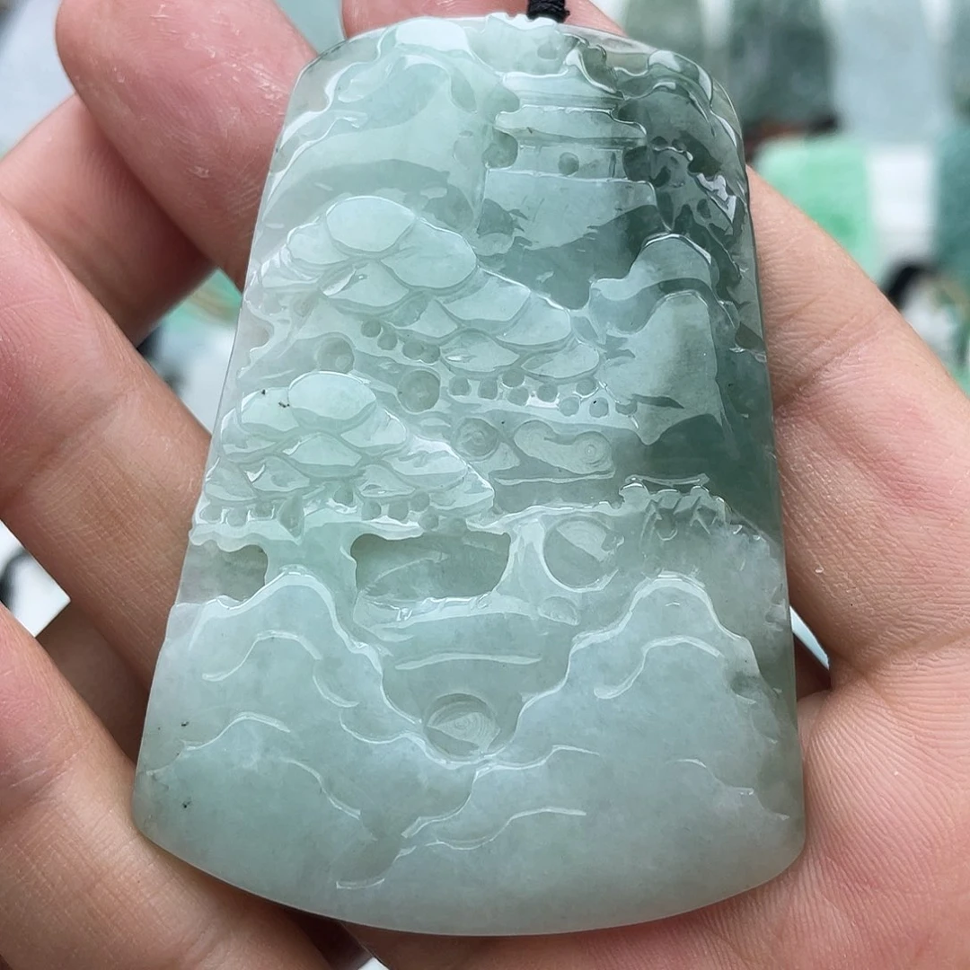 颈饰未镶嵌翡翠翡翠