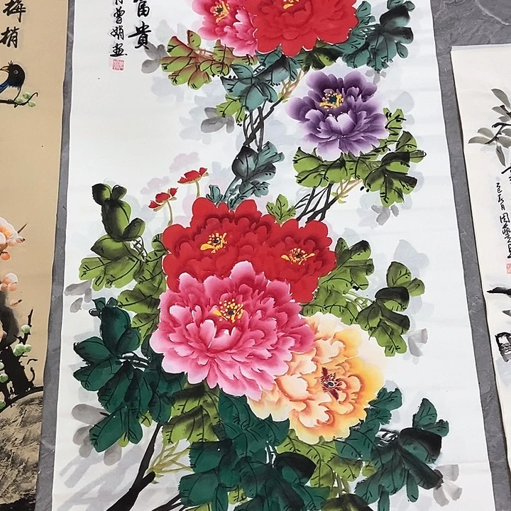 小周画廊的直播间