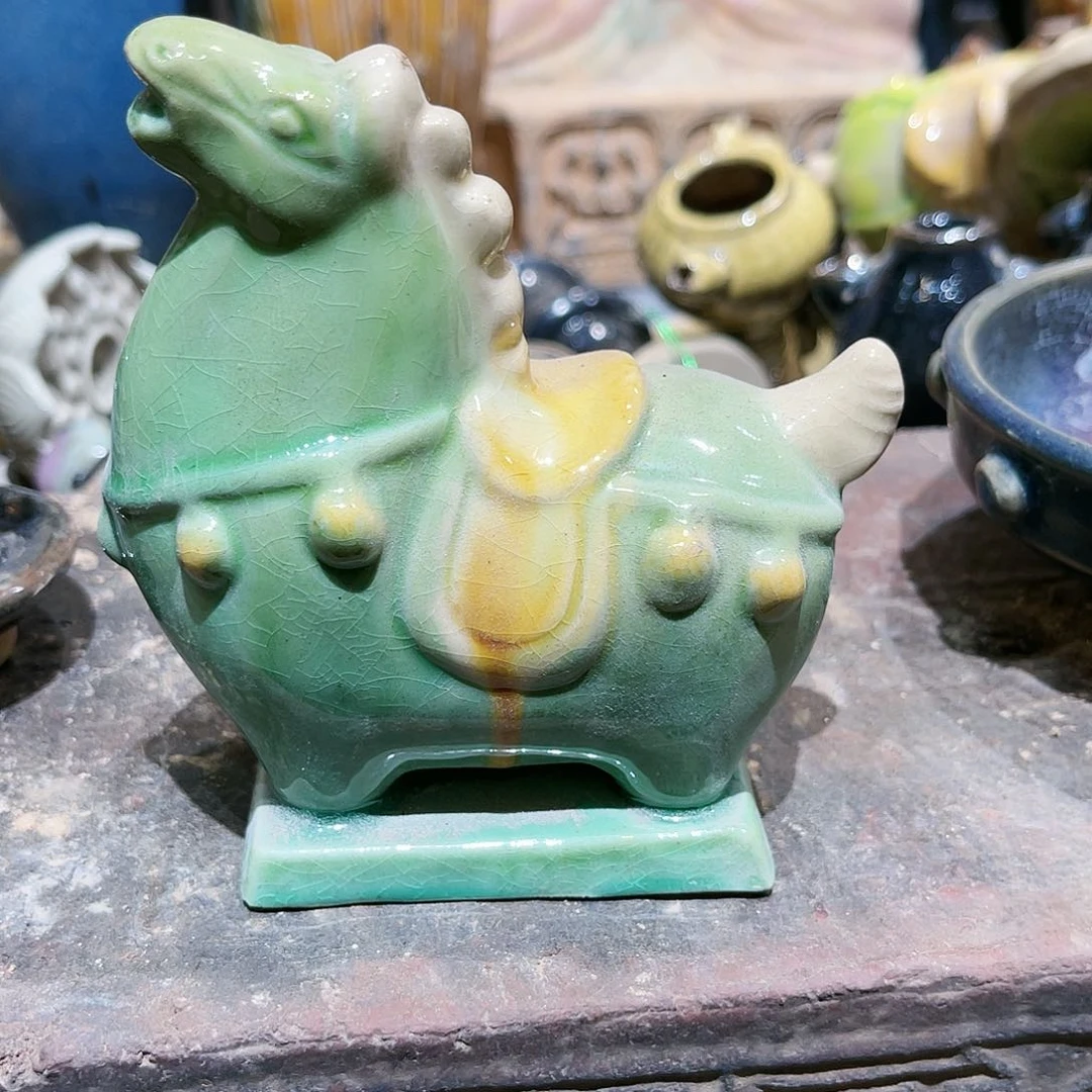 瓦当摆件茶茶子茶的
