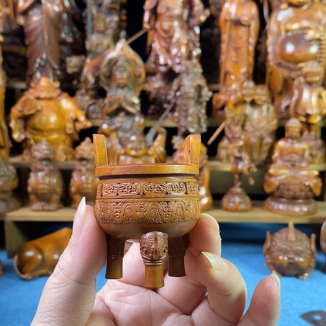 木与**在小叶黄杨工艺品