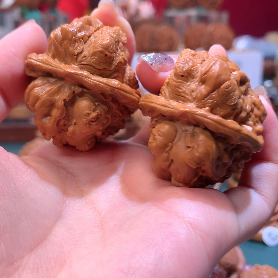 把件文玩核桃/弥勒金蟾