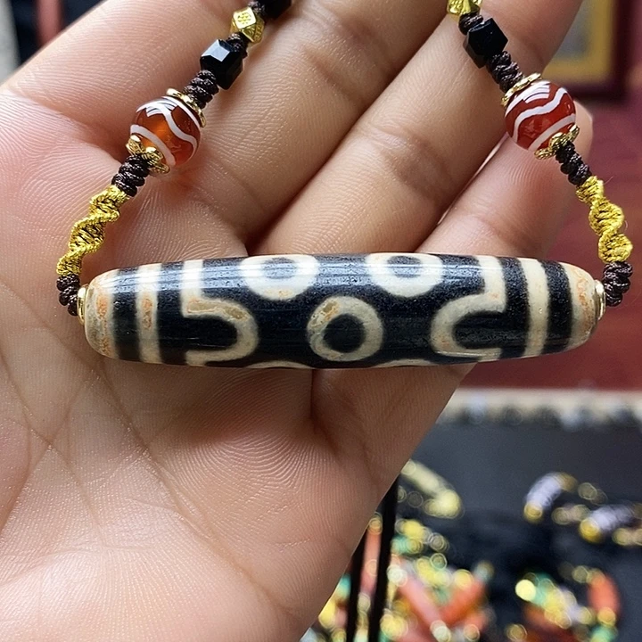 玛瑙/玉髓合金颈饰