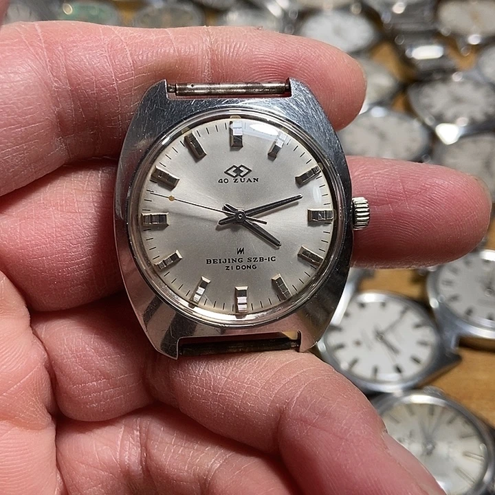 40钻机械表头机芯表壳