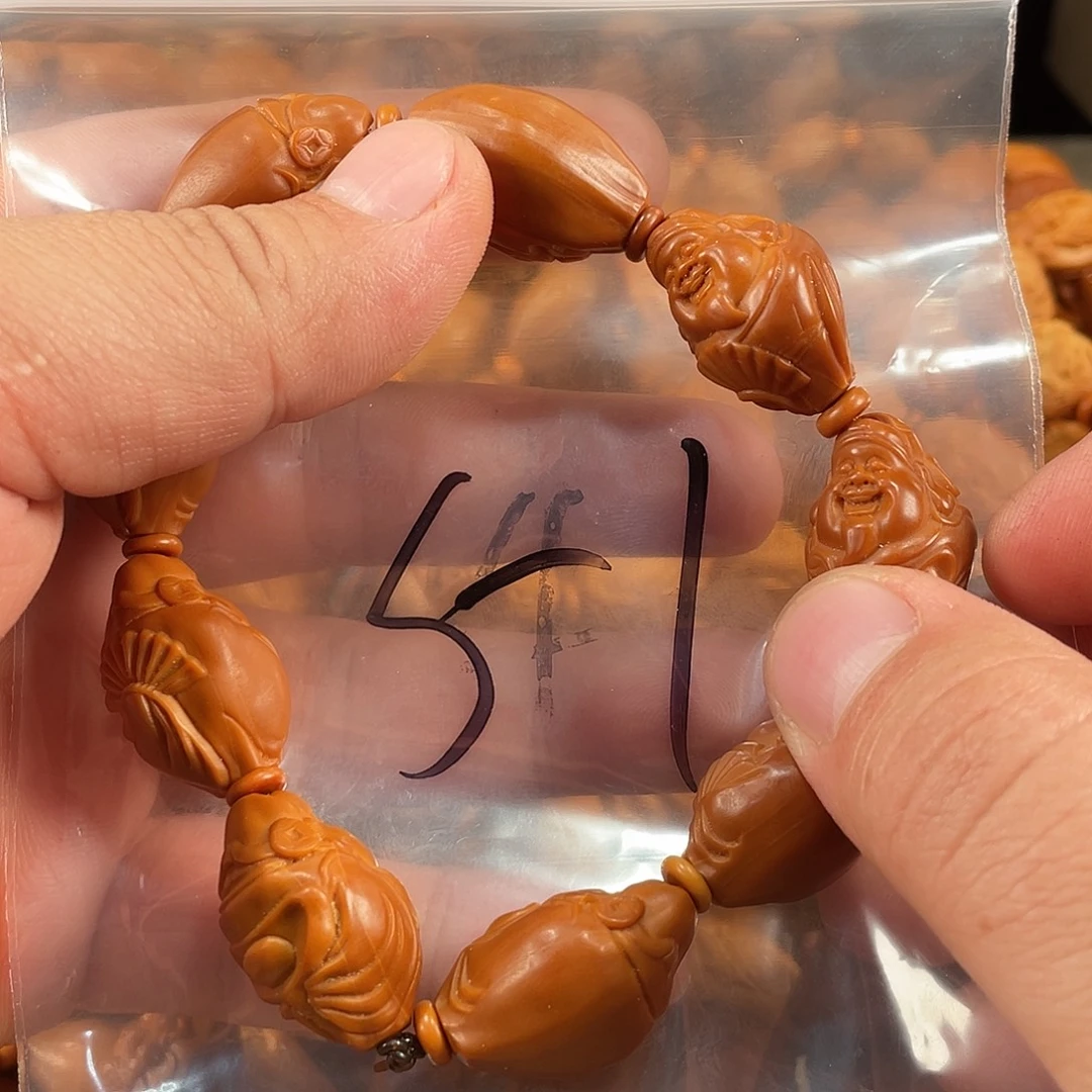 橄榄核手串/手链橄榄核雕工艺手串