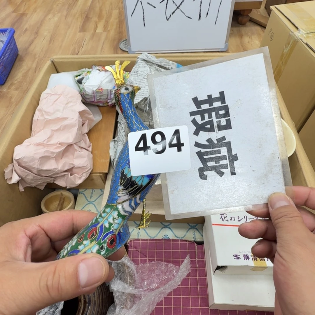 瓷片工艺品摆件瓷器摆件正能量