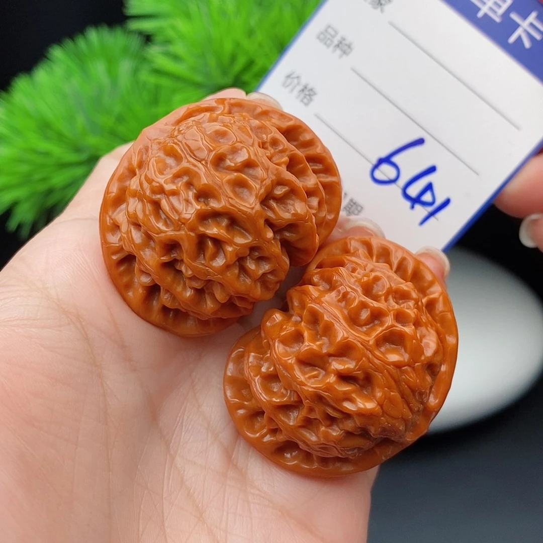 文玩核桃把件41宫灯641