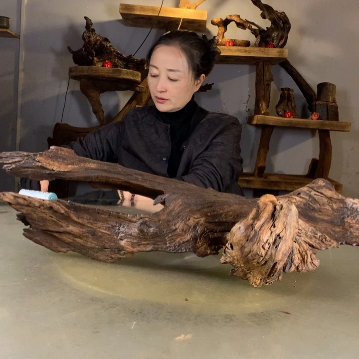 *****天然的云南紫柚木会黄水