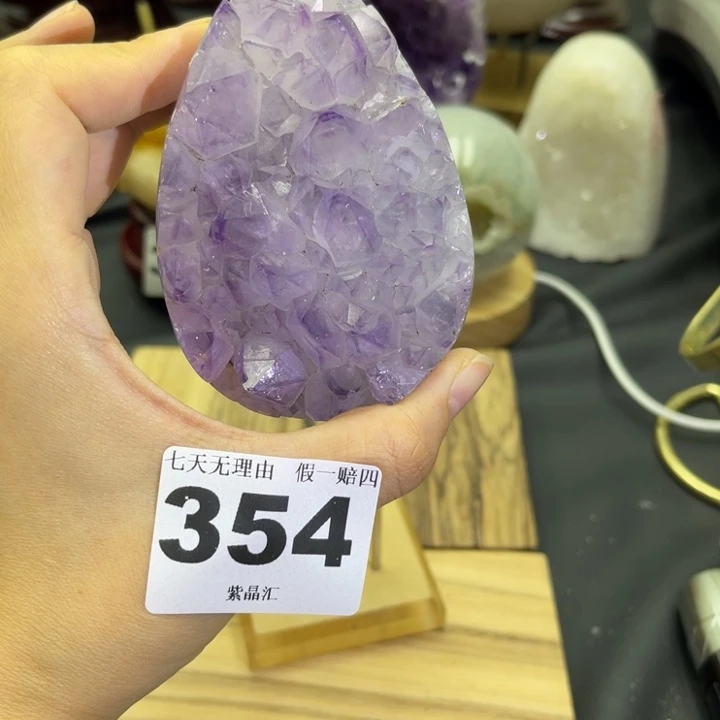 紫晶未镶嵌大型摆件（非配饰）